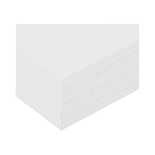 Picture of Loose White Memo Sheets, 4 x 6, Unruled, Plain White, 500/Pack