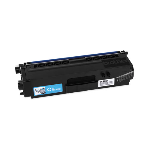 Picture of TN336C High-Yield Toner, 3,500 Page-Yield, Cyan