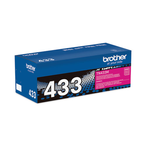 Picture of TN433M High-Yield Toner, 4,000 Page-Yield, Magenta