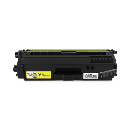 Picture of TN336Y High-Yield Toner, 3,500 Page-Yield, Yellow