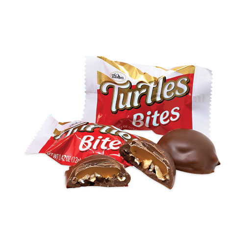 Turtles+Original+Bite+Size+Candy%2C+0.42+oz%2C+60%2FCarton