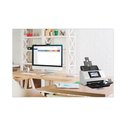 Picture of DS-790WN Wireless Network Color Document Scanner, 600 dpi Optical Resolution, 100-Sheet Duplex Auto Document Feeder