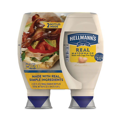 Picture of Real Mayonnaise, 25 oz Bottle, 2/Pack