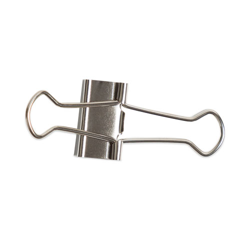 Picture of Binder Clips, Small, Silver, 72/Pack
