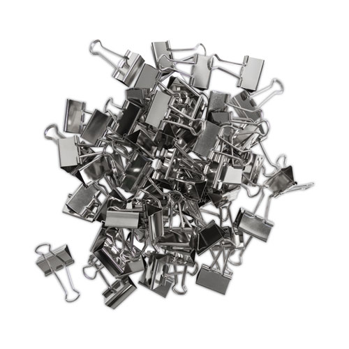 Picture of Binder Clips, Medium, Silver, 72/Pack