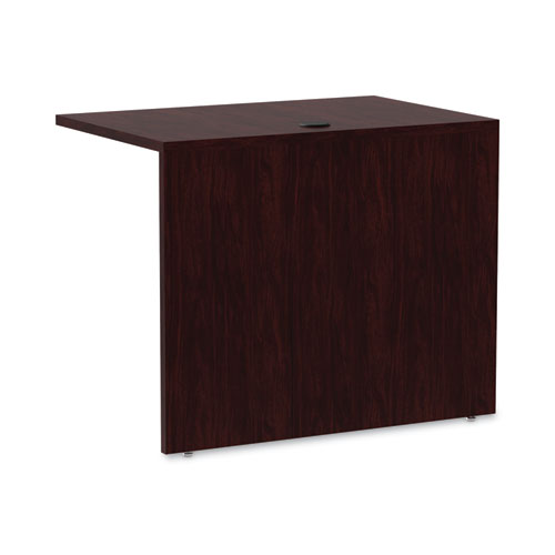 Picture of Alera Valencia Series Reversible Return/Bridge Shell, 35w x 23.63d x 29.5h, Mahogany