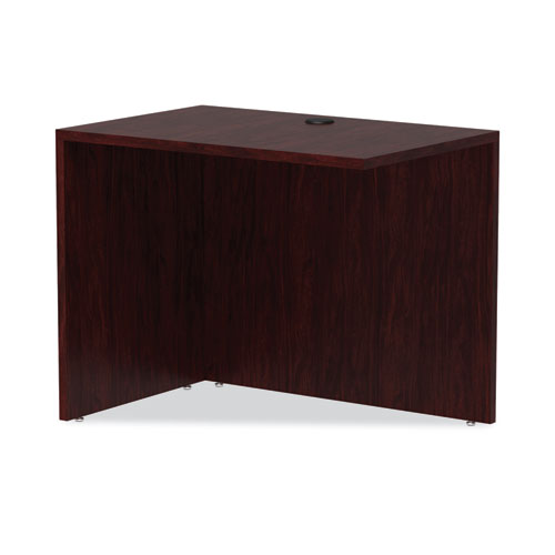 Picture of Alera Valencia Series Reversible Return/Bridge Shell, 35w x 23.63d x 29.5h, Mahogany