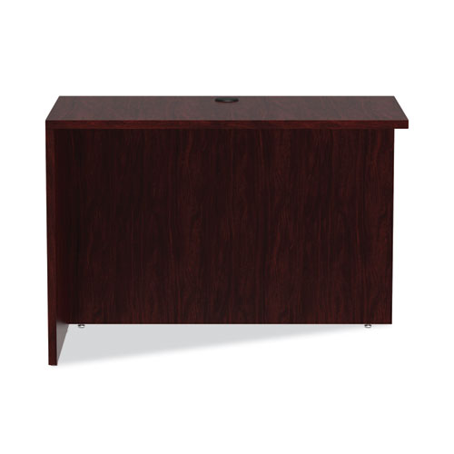 Picture of Alera Valencia Series Reversible Return/Bridge Shell, 42w x 23.63d x 29.5h. Mahogany