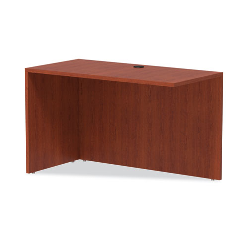 Picture of Alera Valencia Series Reversible Return/Bridge Shell, 47.25w x 23.63d x 29.5h, Cherry