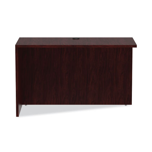 Picture of Alera Valencia Series Reversible Return/Bridge Shell, 47.25w x 23.63d x 29.5h, Mahogany