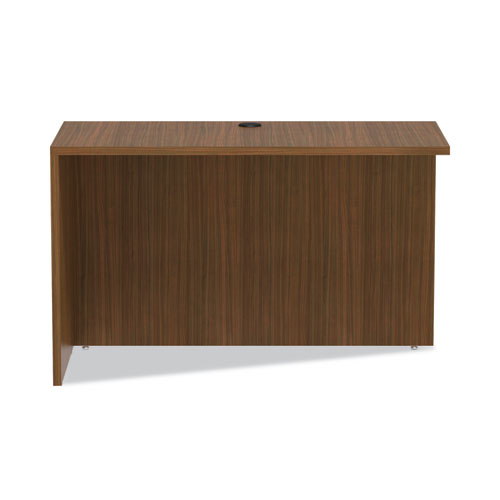 Picture of Alera Valencia Series Reversible Return/Bridge Shell, 47.25w x 23.63d x 29.5h, Modern Walnut