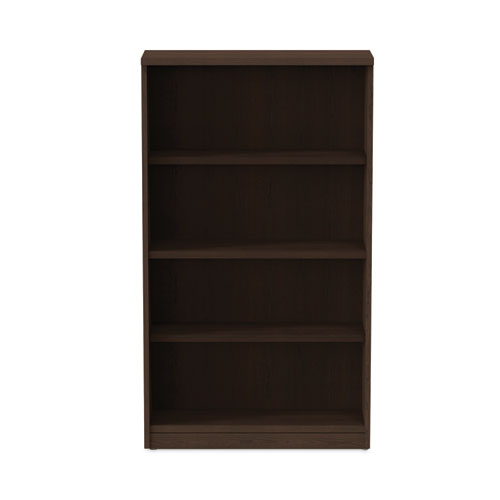 Picture of Alera Valencia Series Bookcase, Four-Shelf, 31.75w x 14d x 54.88h, Espresso