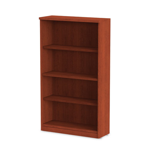 Picture of Alera Valencia Series Bookcase, Four-Shelf, 31.75w x 14d x 54.88h, Medium Cherry