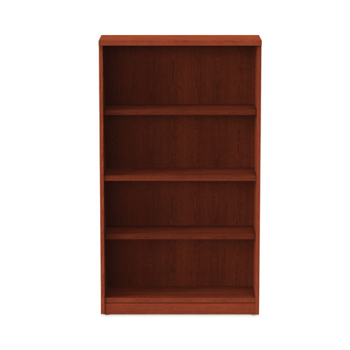 Picture of Alera Valencia Series Bookcase, Four-Shelf, 31.75w x 14d x 54.88h, Medium Cherry