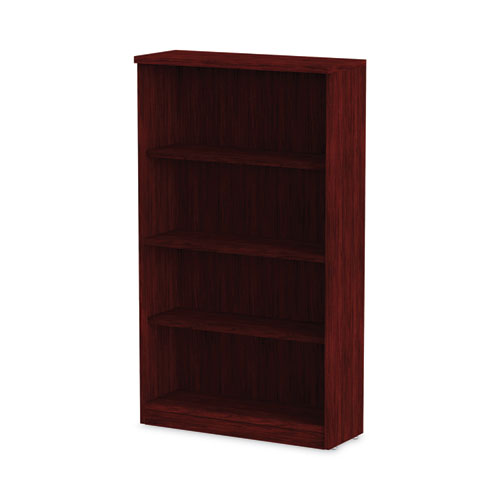 Picture of Alera Valencia Series Bookcase, Four-Shelf, 31.75w x 14d x 54.88h, Mahogany