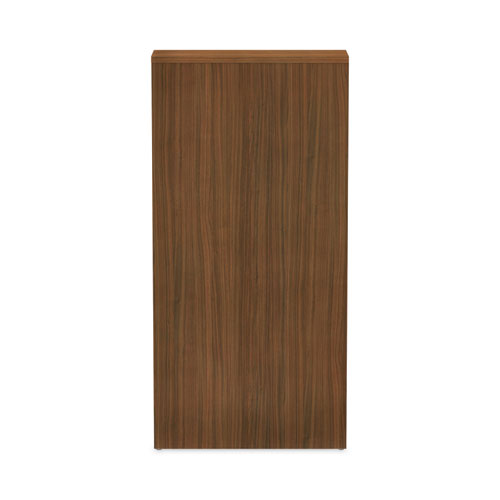 Picture of Alera Valencia Series Bookcase, Five-Shelf, 31.75w x 14d x 64.75h, Modern Walnut