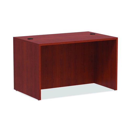 Picture of Alera Valencia Series Straight Front Desk Shell, 47.25" x 29.5" x 29.63", Medium Cherry