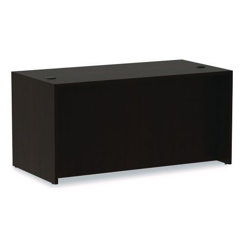 Picture of Alera Valencia Series Straight Front Desk Shell, 59.13" x 29.5" x 29.63", Espresso