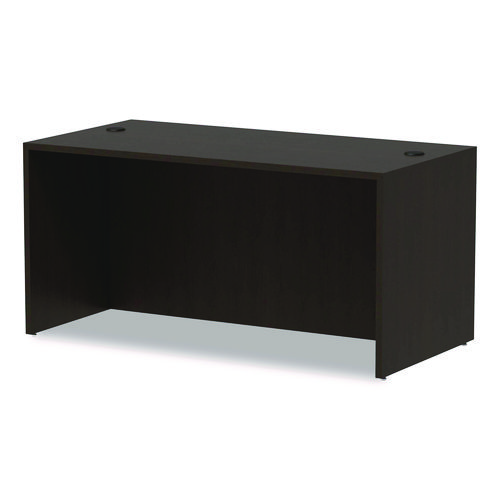 Picture of Alera Valencia Series Straight Front Desk Shell, 59.13" x 29.5" x 29.63", Espresso