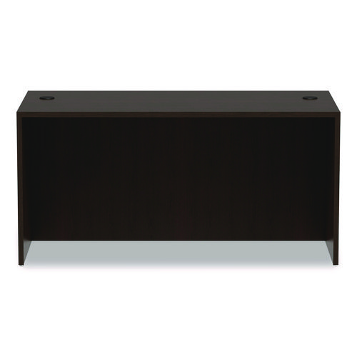 Picture of Alera Valencia Series Straight Front Desk Shell, 59.13" x 29.5" x 29.63", Espresso