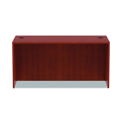 Picture of Alera Valencia Series Straight Front Desk Shell, 59.13" x 29.5" x 29.63", Medium Cherry