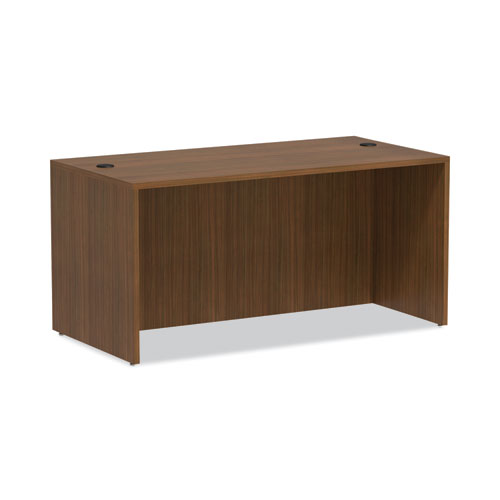 Picture of Alera Valencia Series Straight Front Desk Shell, 59.13" x 29.5" x 29.63", Modern Walnut