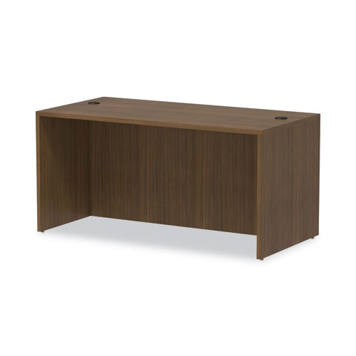 Picture of Alera Valencia Series Straight Front Desk Shell, 59.13" x 29.5" x 29.63", Modern Walnut