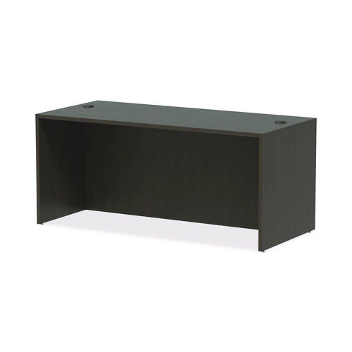 Picture of Alera Valencia Series Straight Front Desk Shell, 65" x 29.5" x 29.63", Espresso