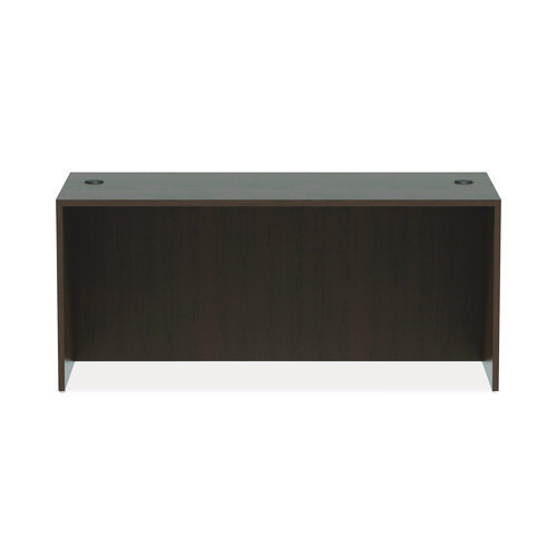 Picture of Alera Valencia Series Straight Front Desk Shell, 65" x 29.5" x 29.63", Espresso