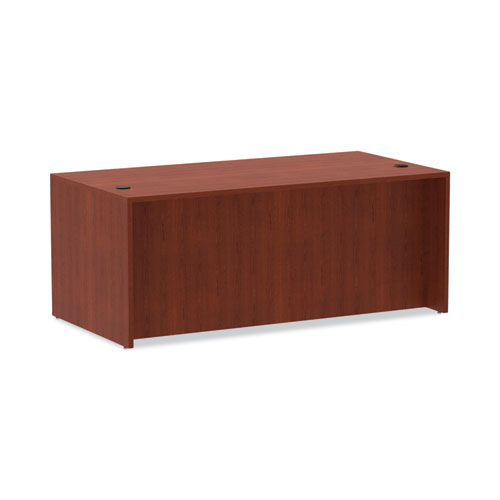 Picture of Alera Valencia Series Straight Front Desk Shell, 71" x 35.5" x 29.63", Medium Cherry