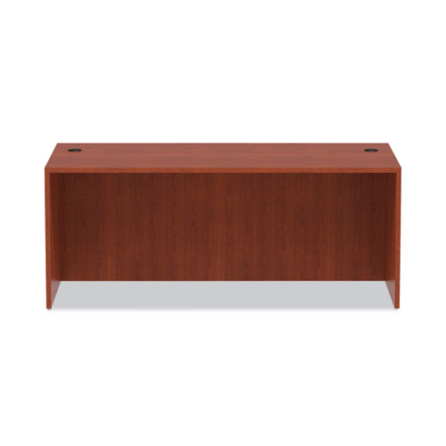 Picture of Alera Valencia Series Straight Front Desk Shell, 71" x 35.5" x 29.63", Medium Cherry