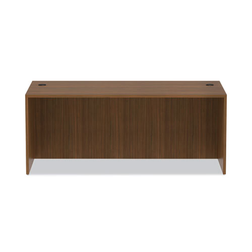 Picture of Alera Valencia Series Straight Front Desk Shell, 71" x 35.5" x 29.63", Modern Walnut