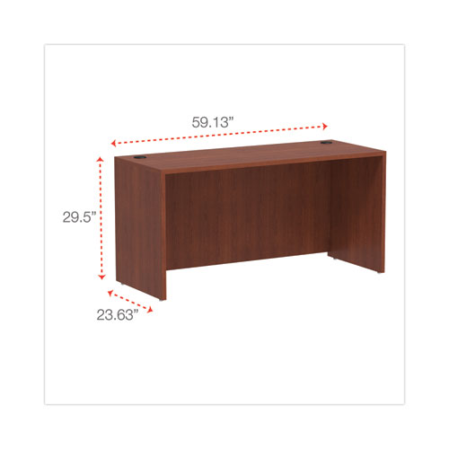 Picture of Alera Valencia Series Credenza Shell, 59.13w x 23.63d x 29.5h, Medium Cherry