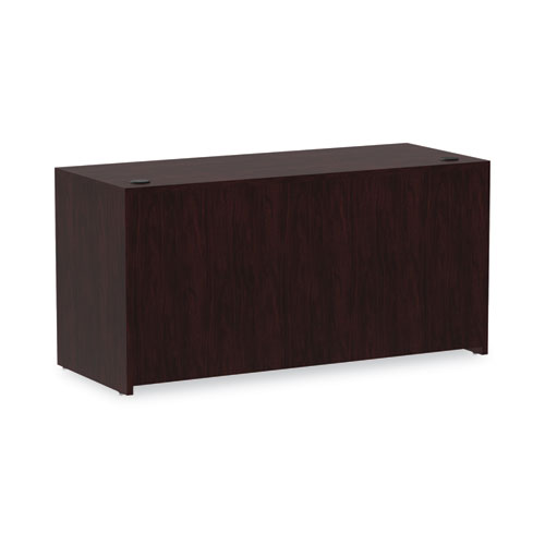 Picture of Alera Valencia Series Credenza Shell, 59.13w x 23.63d x 29.5h, Mahogany