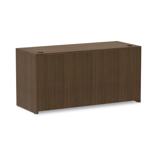 Picture of Alera Valencia Series Credenza Shell, 59.13w x 23.63d x 29.5h, Modern Walnut