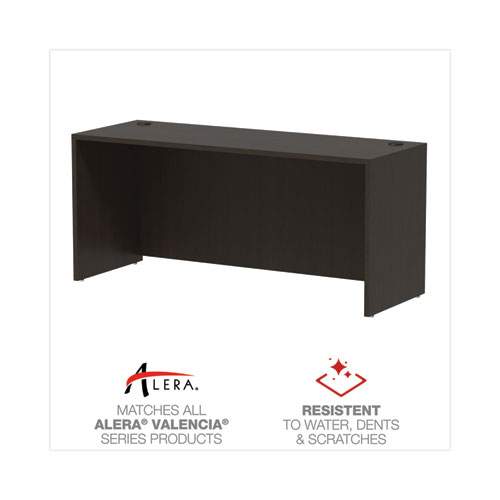 Picture of Alera Valencia Series Credenza Shells, 65w x 23.6d x 29.5h, Espresso