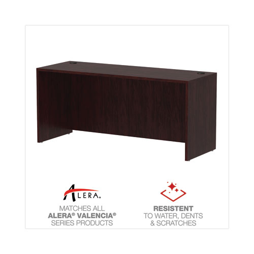 Picture of Alera Valencia Series Credenza Shells, 65w x 23.6d x 29.5h, Mahogany