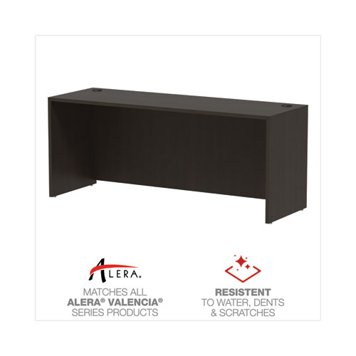 Picture of Alera Valencia Series Credenza Shell, 70.88w x 23.63d x 29.5h, Espresso