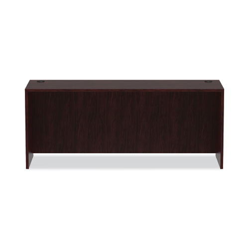 Picture of Alera Valencia Series Credenza Shell, 70.88w x 23.63d x 29.5h, Mahogany