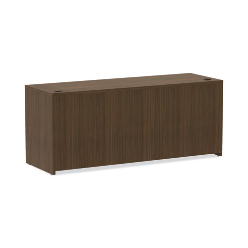 Picture of Alera Valencia Series Credenza Shell, 70.88w x 23.63d x 29.5h, Modern Walnut