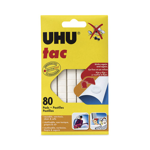 Picture of Tac Adhesive Putty, Pliable and Reusable, 2.1 oz, 80/Pack