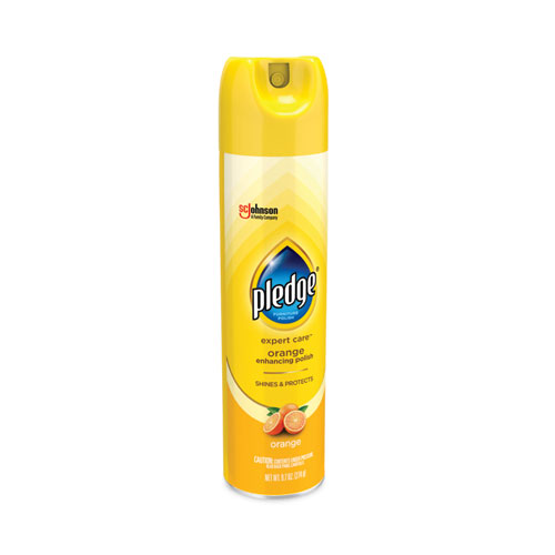 Picture of Furniture Polish, Orange, 9.7 oz Aerosol Spray, 6/Carton