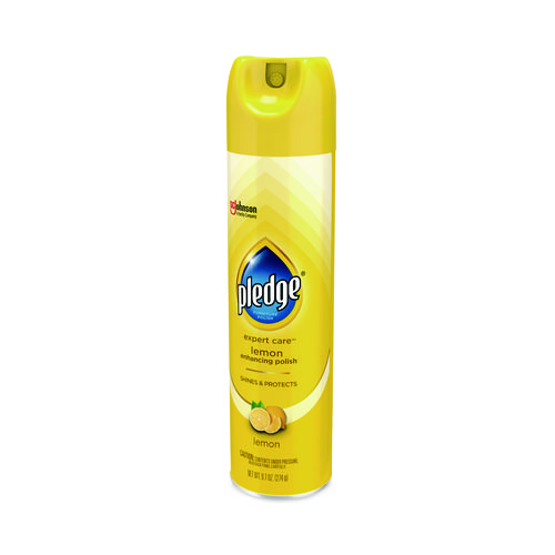 Picture of Furniture Polish, Lemon, 9.7 oz Aerosol Spray, 6/Carton