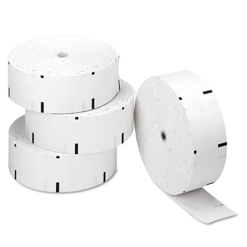 Picture of Direct Thermal Printing Paper Rolls, 0.69" Core, 3.13" x 1,960 ft, White, 4/Carton
