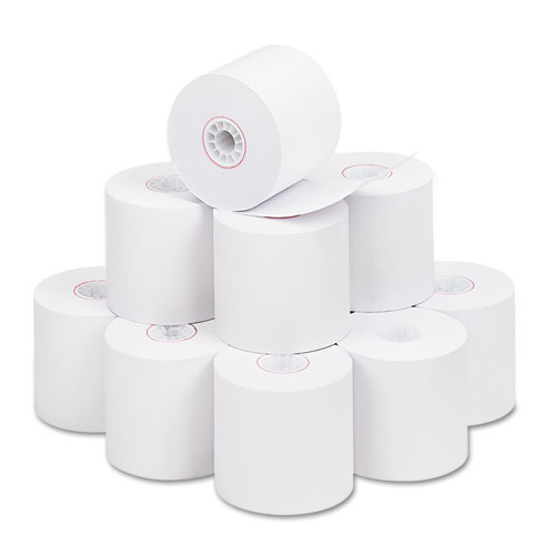 Picture of Impact Bond Paper Rolls, 2.25" x 150 ft, White, 12/Pack