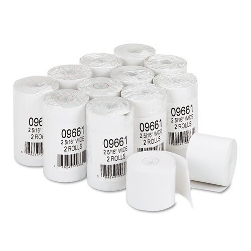 Picture of Direct Thermal Printing Thermal Paper Rolls, 2.31" x 200 ft, White, 24/Carton