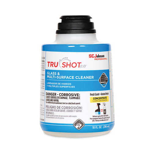 TruShot+2.0+Glass+and+Multisurface+Cleaner%2C+Clean+Fresh+Scent%2C+10+oz+Cartridge%2C+4%2FCarton