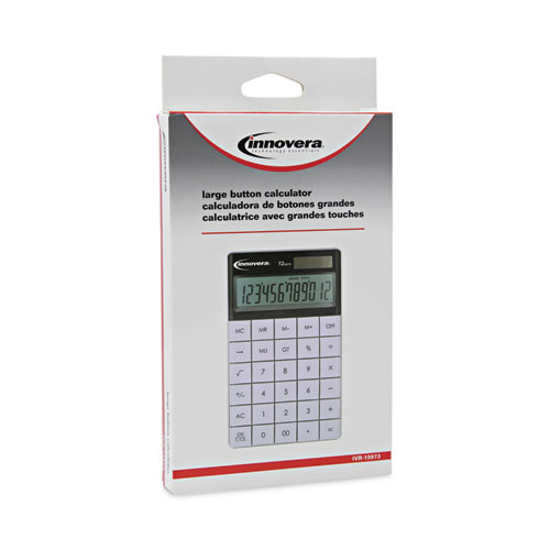 Picture of 15973 Large Button Calculator, 12-Digit LCD