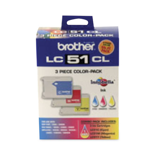 Picture of LC513PKS Innobella Ink, 400 Page-Yield, Cyan/Magenta/Yellow