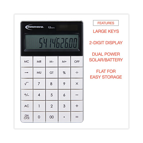 Picture of 15973 Large Button Calculator, 12-Digit LCD